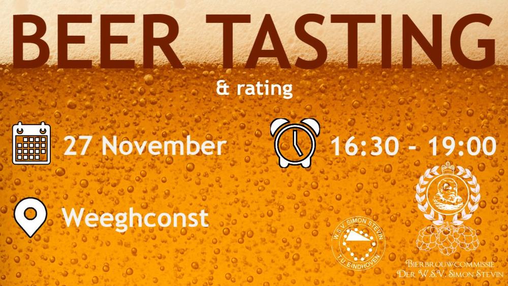 BBC presents: Beer tasting