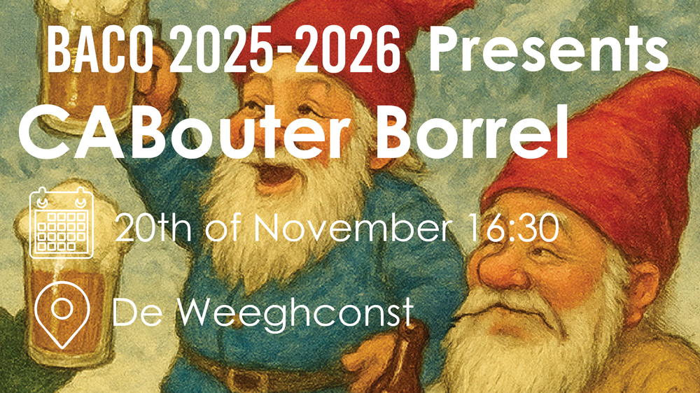 BACo presents: Gnome drink