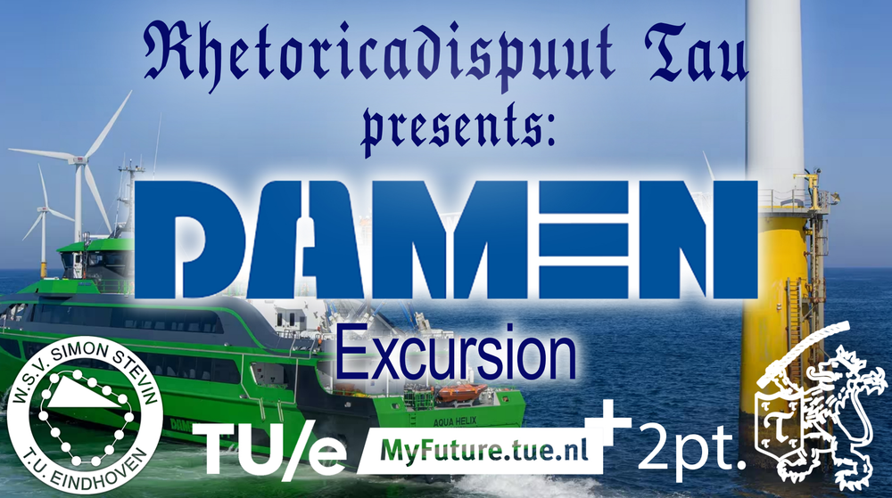 Rhetoricadispuut Tau: DAMEN Excursion 