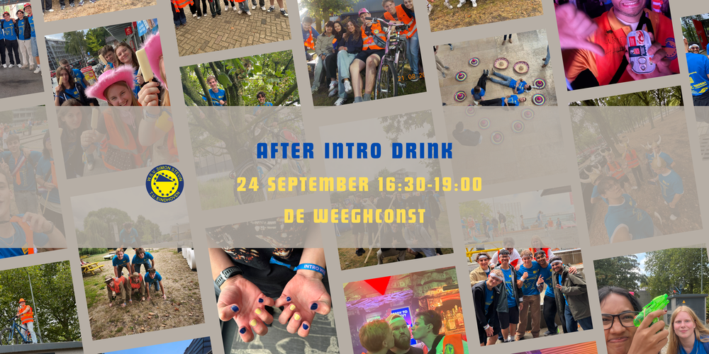 After intro drink