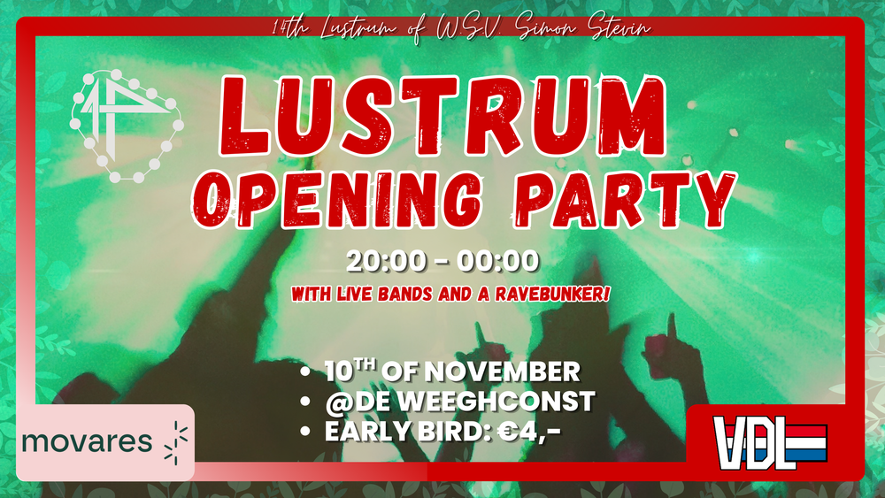 Lustrum Opening Party