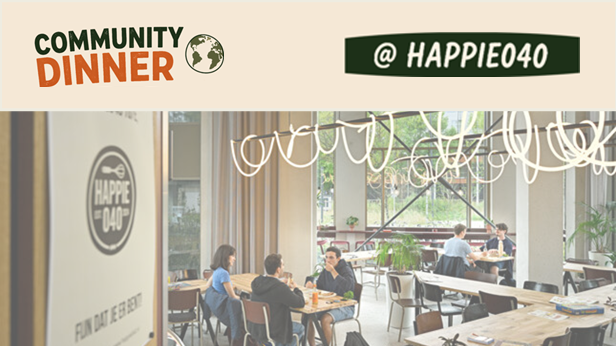 Community dinner @ Happie040