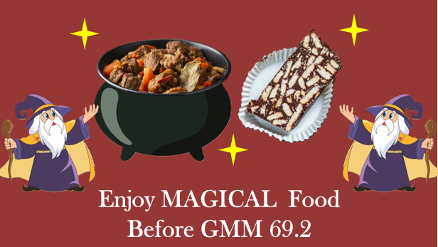 Dinner before GMM 69.2
