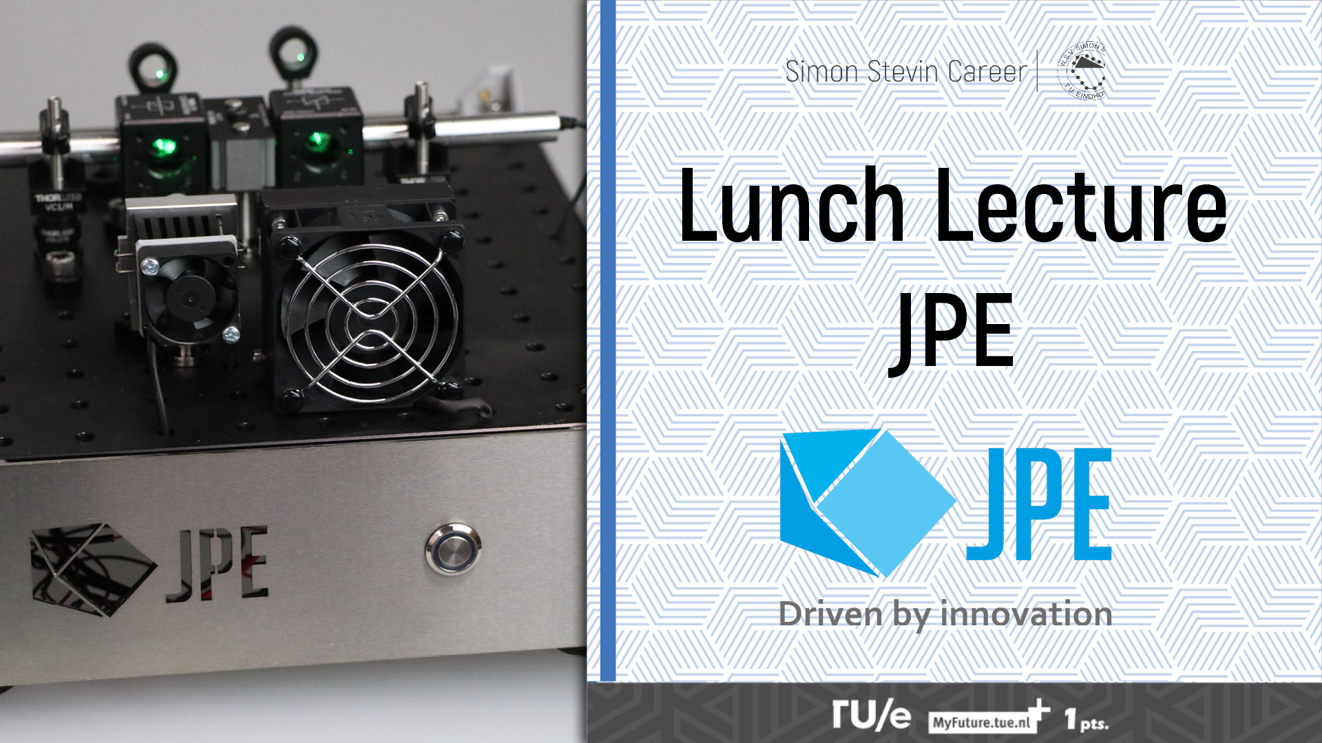 Lunch lecture: JPE
